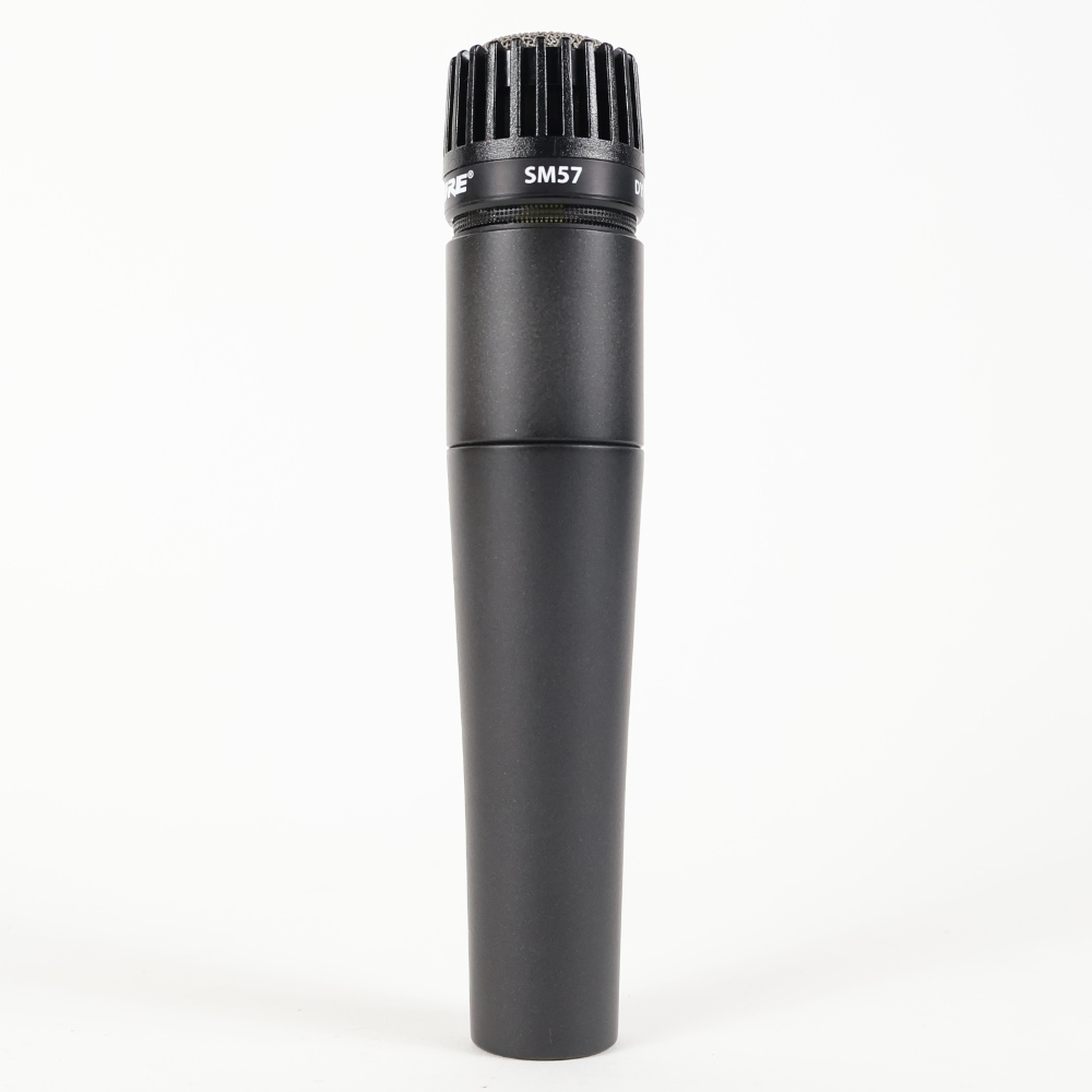 【中古】 マイク ダイナミックマイク 楽器用 SHURE SM57 シュアー 57 ゴーナナ シュア 本体画像 裏 