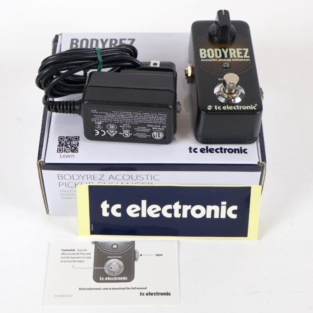 【中古】 tc electronic BODYREZ ギターエフェクター 付属品