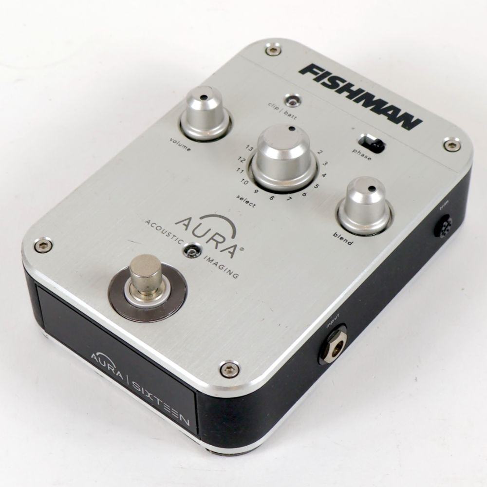 【中古】 アコースティック用プリアンプ FISHMAN AURA SIXTEEN 右サイド