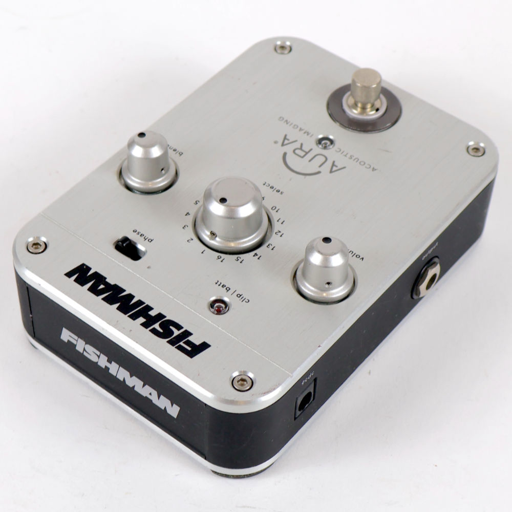 【中古】 アコースティック用プリアンプ FISHMAN AURA SIXTEEN 左サイド