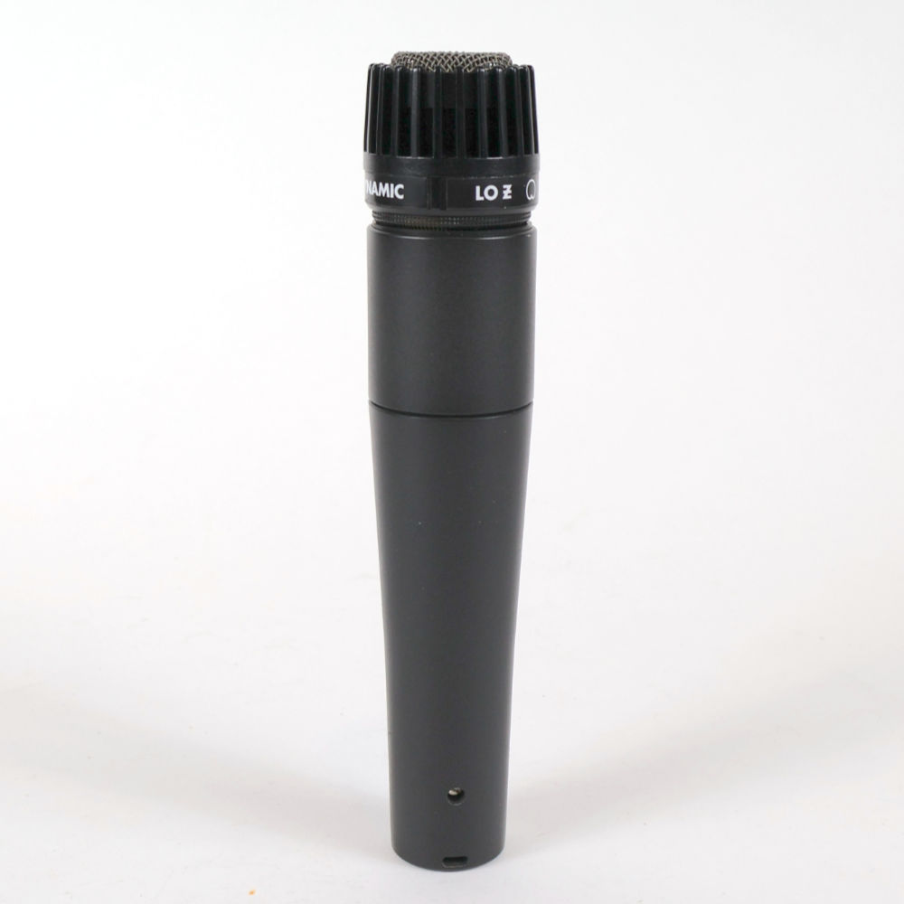 【中古】 マイク ダイナミックマイク 楽器用 SHURE SM57 シュアー 57 ゴーナナ シュア 裏面