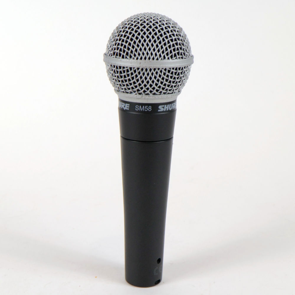 【中古】 マイク ダイナミックマイク ボーカル用 SHURE SM58 シュアー 58 ゴッパ シュア 裏面