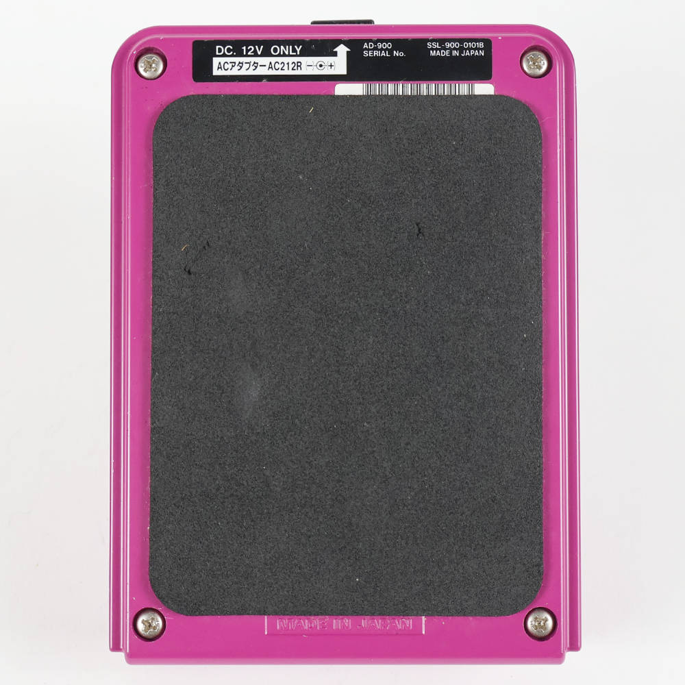 【中古】 アナログディレイ MAXON マクソン AD-900 Analog Delay ギターエフェクター 本体画像 裏 