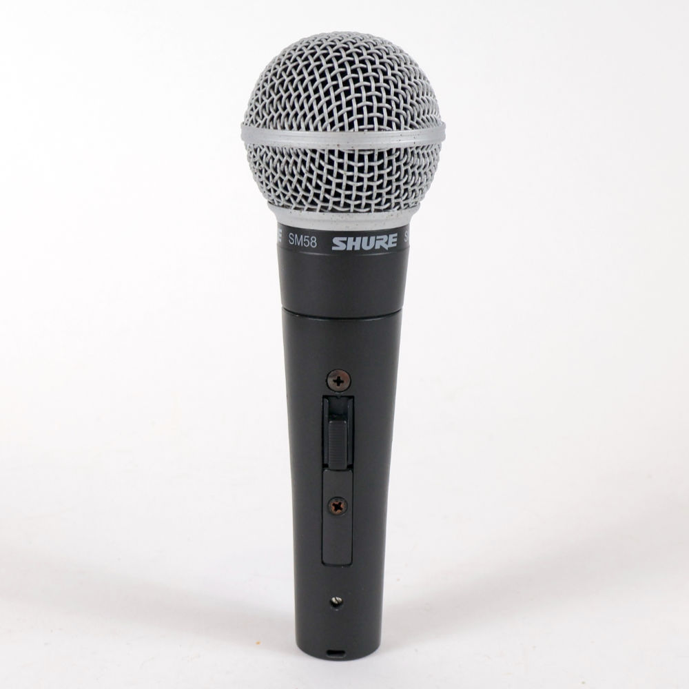【中古】 マイク ダイナミックマイク SHURE SM58SE スイッチ付き  シュアー 58 ゴッパ シュア