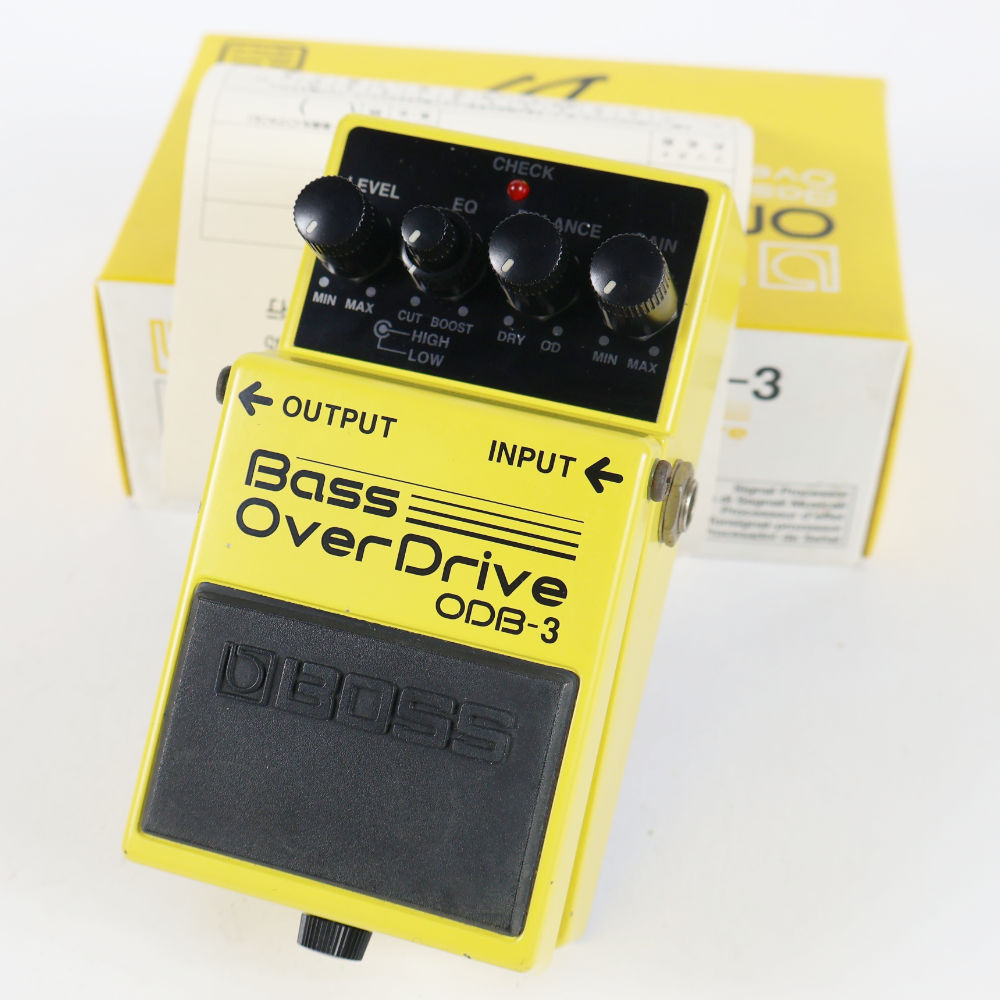 【中古】 ベースオーバードライブ エフェクター BOSS ODB-3 Bass OverDrive ベースエフェクター