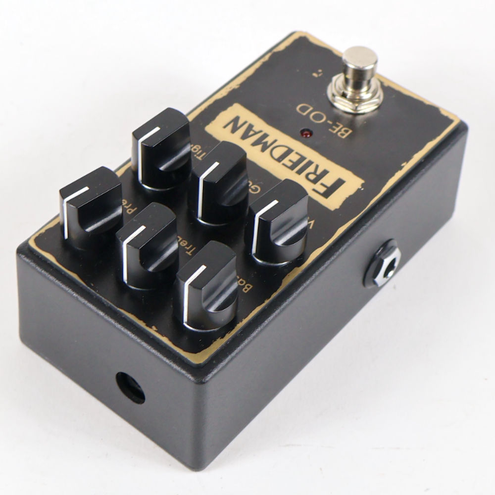 【中古】 オーバードライブ エフェクター Friedman BE-OD ギターエフェクター 左サイド