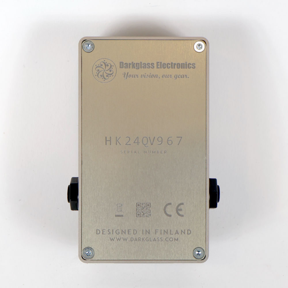 【中古】 Darkglass Electronics HYPER LUMINAL Hybrid Compressor コンプレッサー エフェクター 裏面