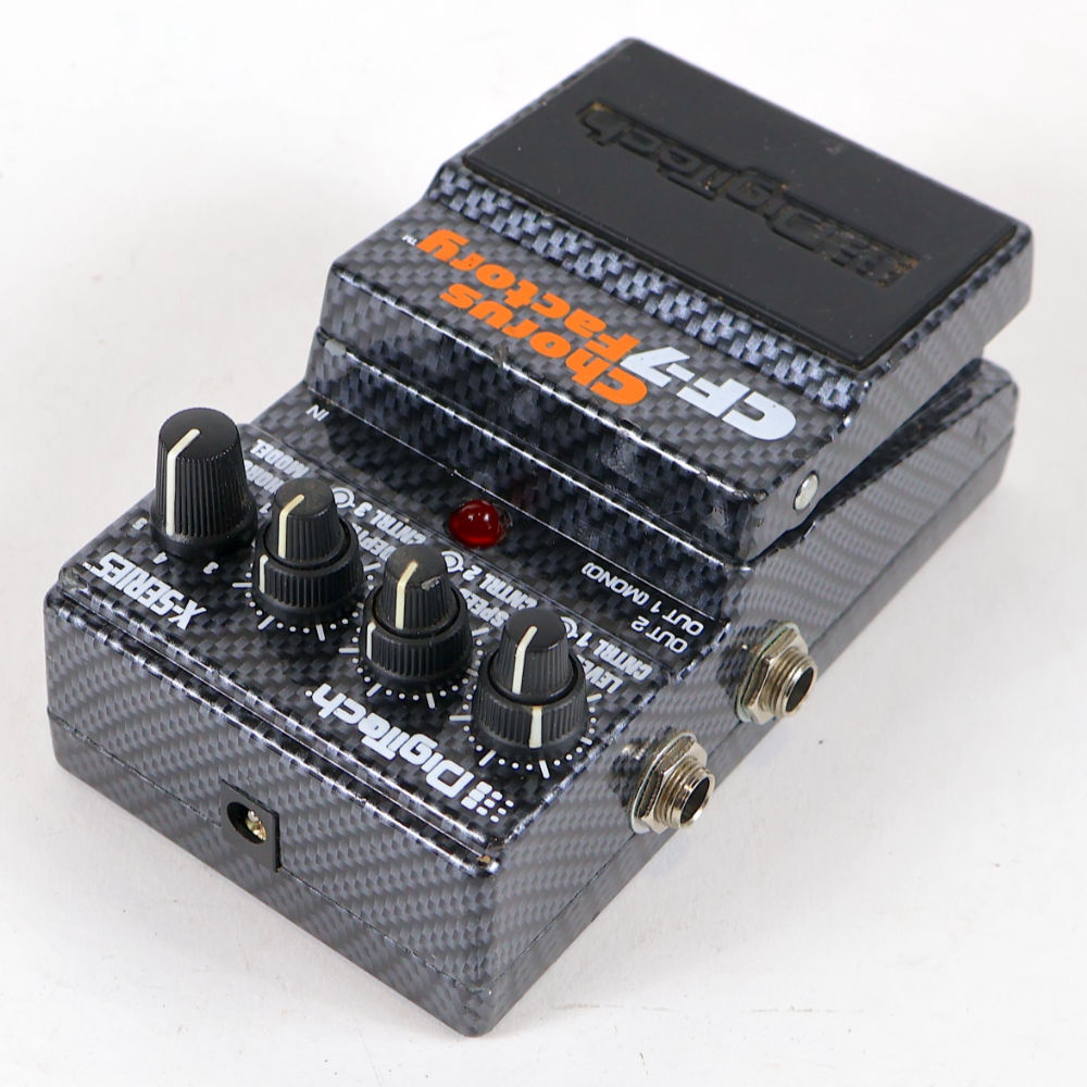 【中古】 コーラス エフェクター DIGITECH CF-7 Chorus Factory 左サイド