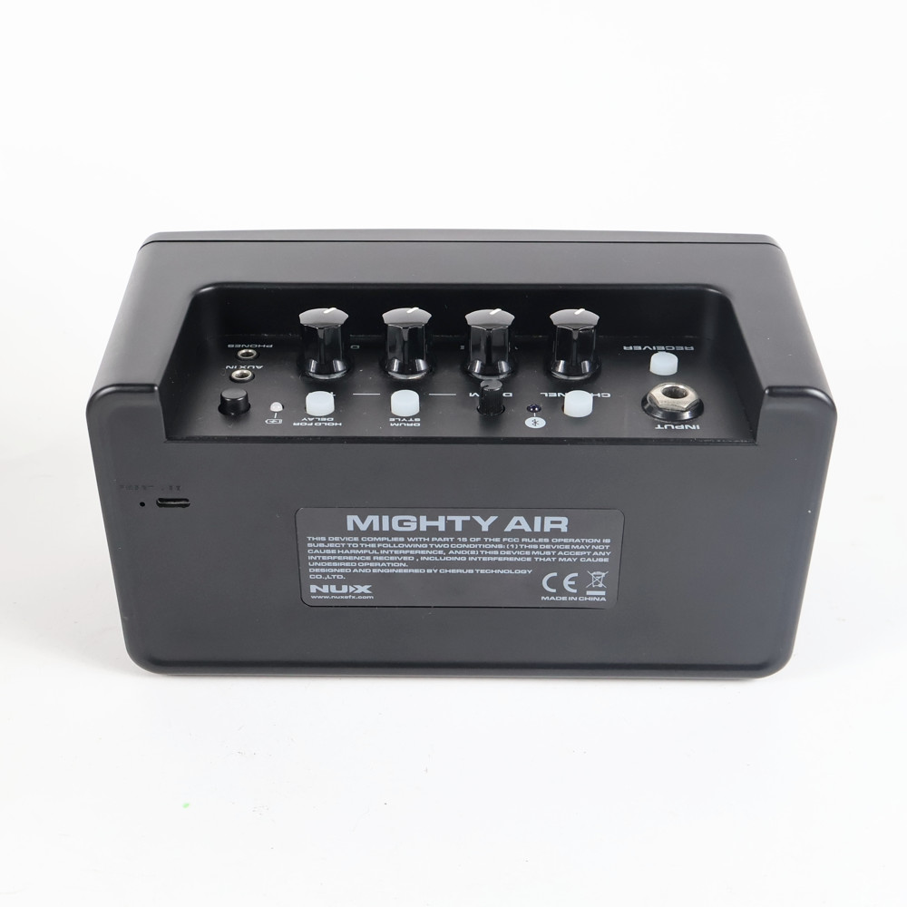 【中古】 小型ギターアンプ NUX ニューエックス Mighty Air ワイヤレス 小型ギターアンプ コンボ 背面