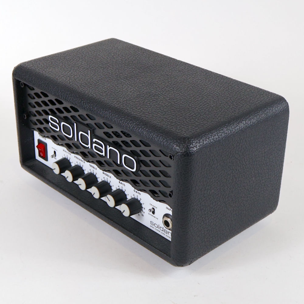【中古】 Soldano SLO Mini Solid State Guitar Amp 30W 小型ギターアンプ ヘッド 右サイド