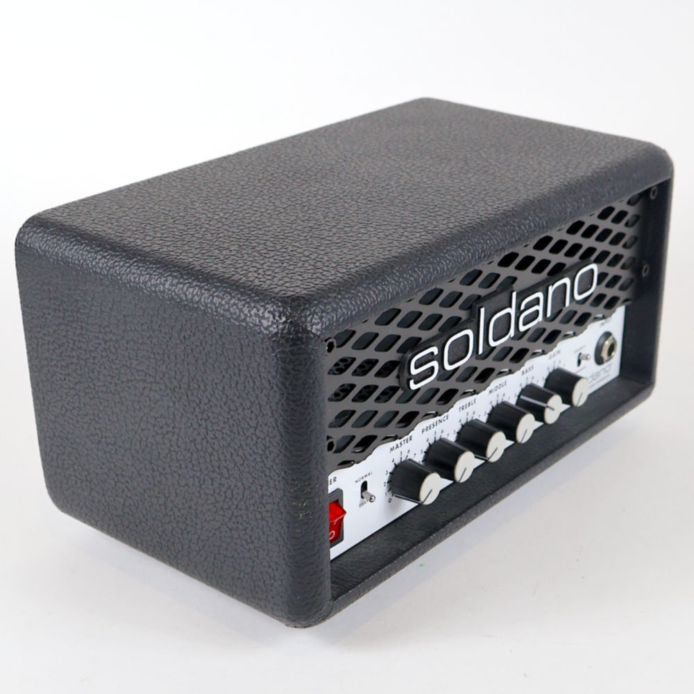 【中古】 Soldano SLO Mini Solid State Guitar Amp 30W 小型ギターアンプ ヘッド 左サイド