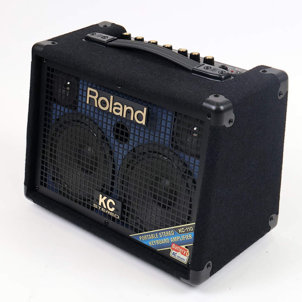 【中古】 キーボードアンプ Roland KC-110 右サイド