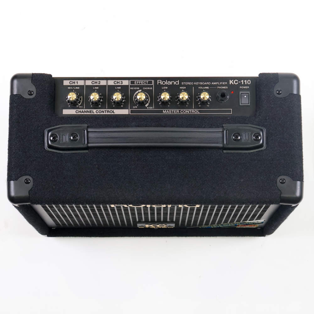 【中古】 キーボードアンプ Roland KC-110 コントロール