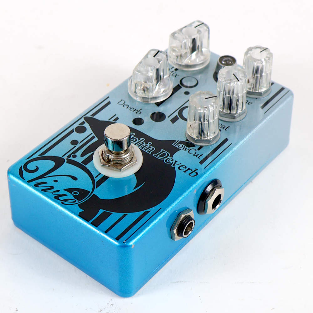 【中古】ディレイ リバーブ Vivie Dolphin Deverb ギターエフェクター ヴィヴィー ドルフィンディバーブ 右サイド