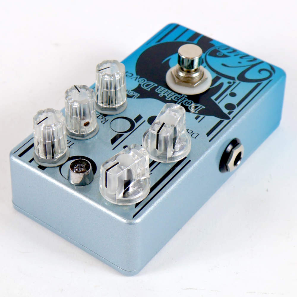 【中古】ディレイ リバーブ Vivie Dolphin Deverb ギターエフェクター ヴィヴィー ドルフィンディバーブ 左サイド