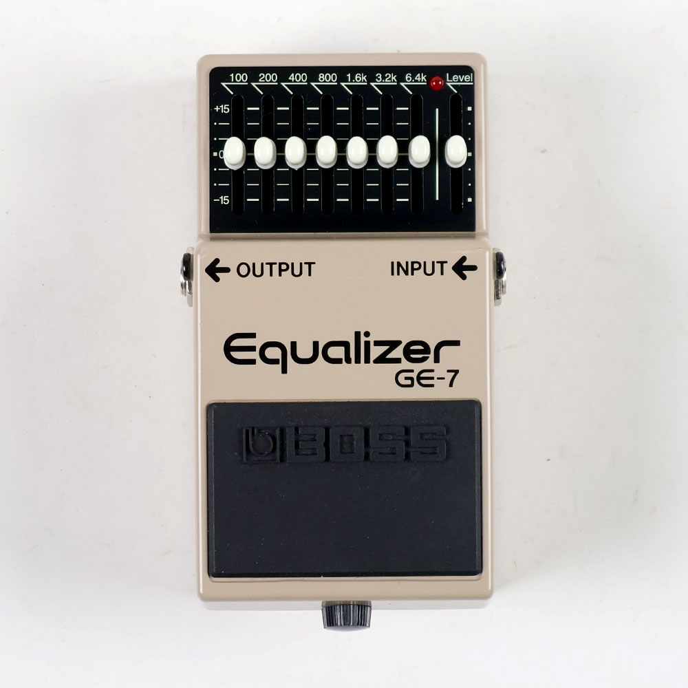 【中古】イコライザー エフェクター BOSS GE-7 Equalizer ギターエフェクター 正面