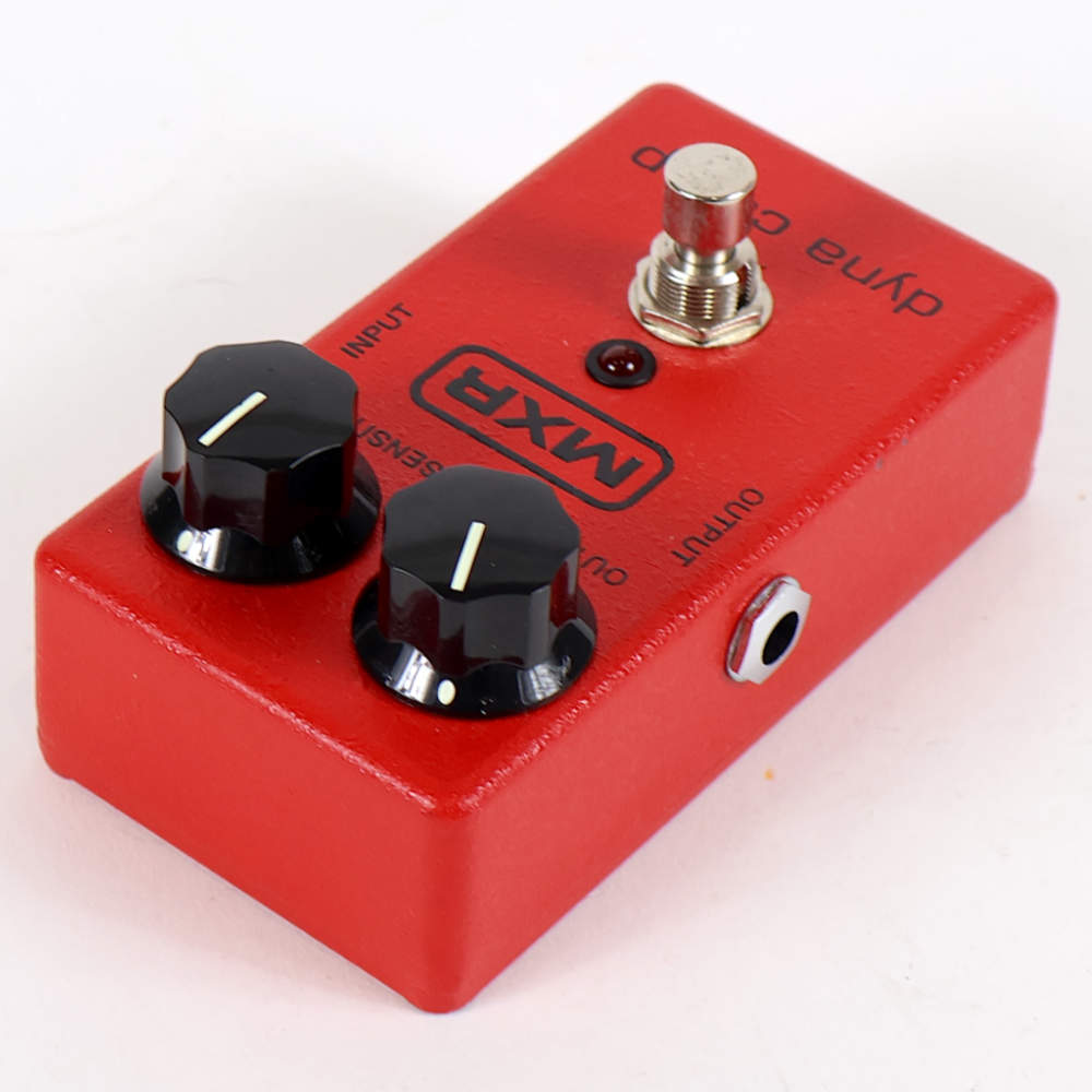 【中古】コンプレッサー エフェクター MXR M-102 DYNA COMP ダイナコンプ ギターエフェクター 左サイド