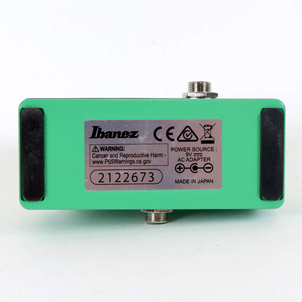 【中古】 チューブスクリーマー ミニ アイバニーズ IBANEZ TSMINI Tube Screamer Mini オーバードライブ ギターエフェクター 裏面