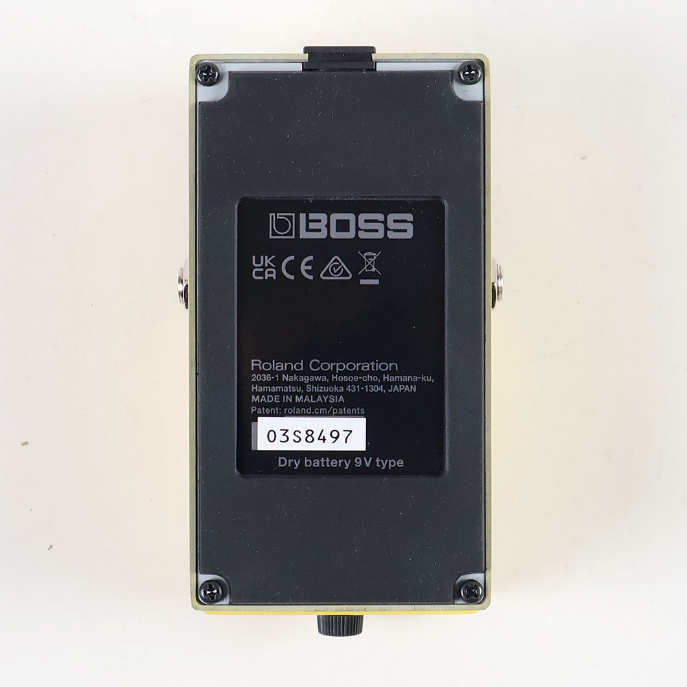【中古】 スーパーオーバードライブ エフェクター BOSS SD-1 Super Over Drive ギターエフェクター 裏面