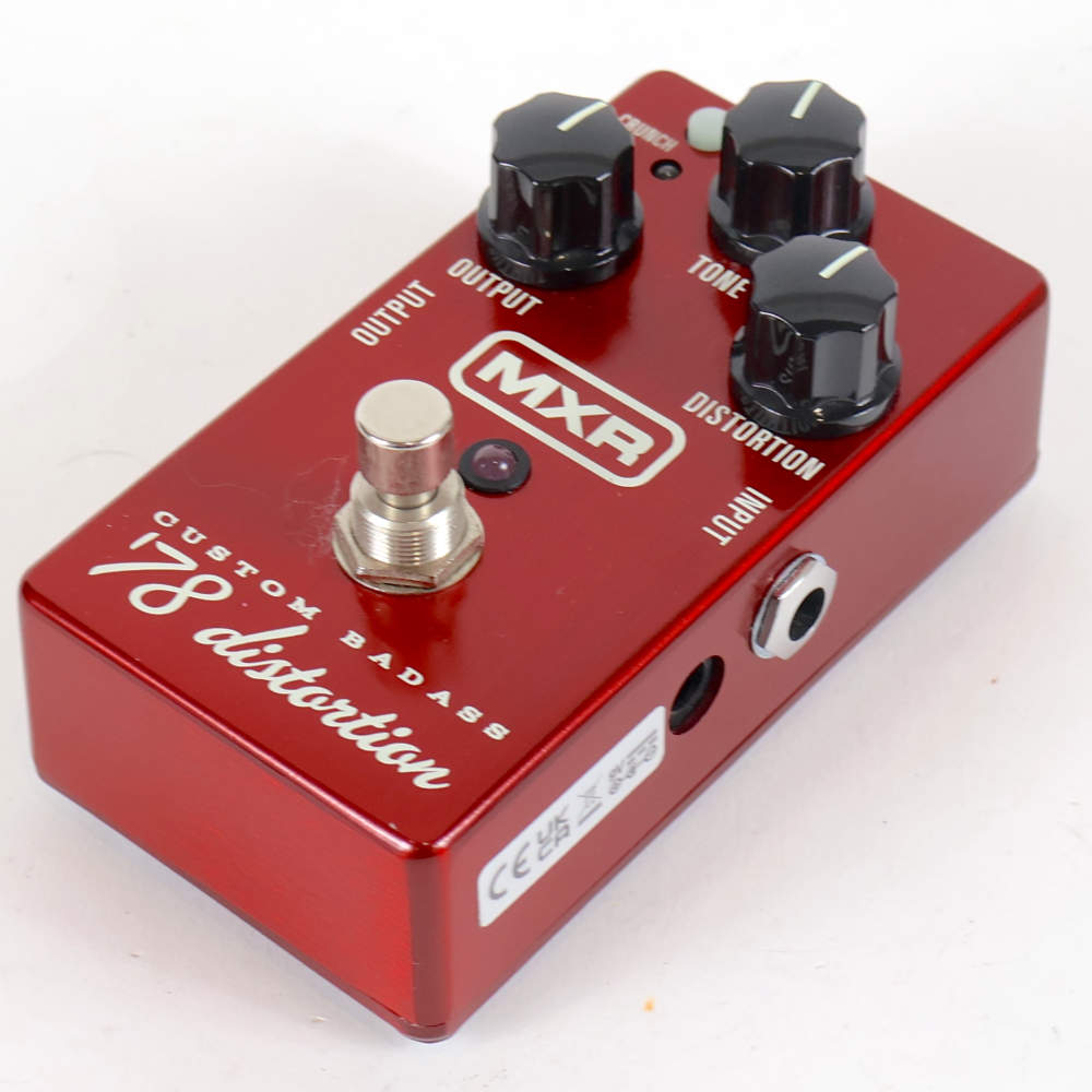【中古】 ディストーション MXR M78 CUSTOM BADASS’78 DISTORTION ギターエフェクター 右サイド