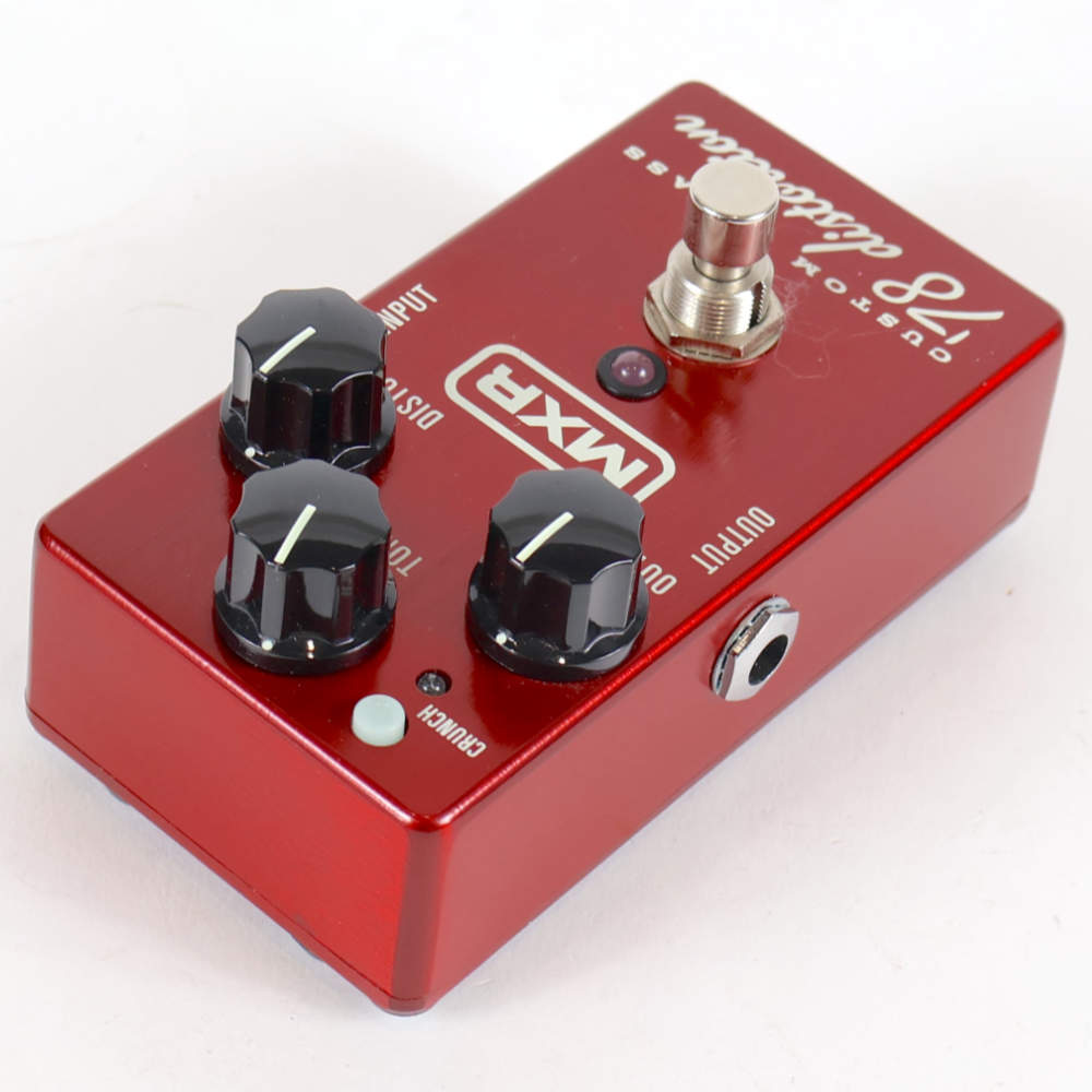 【中古】 ディストーション MXR M78 CUSTOM BADASS’78 DISTORTION ギターエフェクター 左サイド