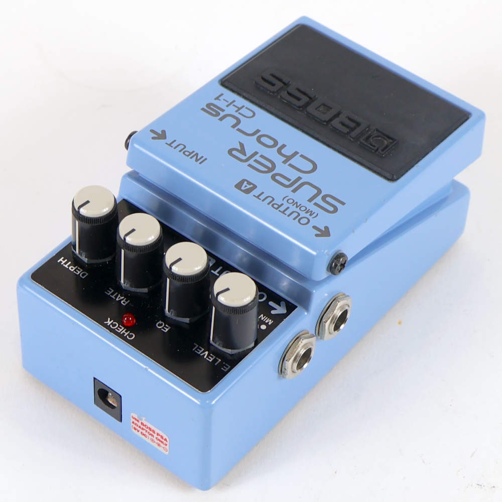 【中古】スーパーコーラス エフェクター BOSS CH-1 Super Chorus ギターエフェクター コーラス 左サイド