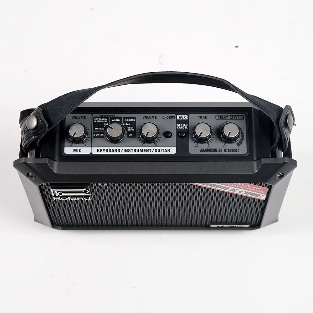 【中古】 ポータブルアンプ ROLAND ローランド MOBILE CUBE モバイルキューブ コントロールパネル