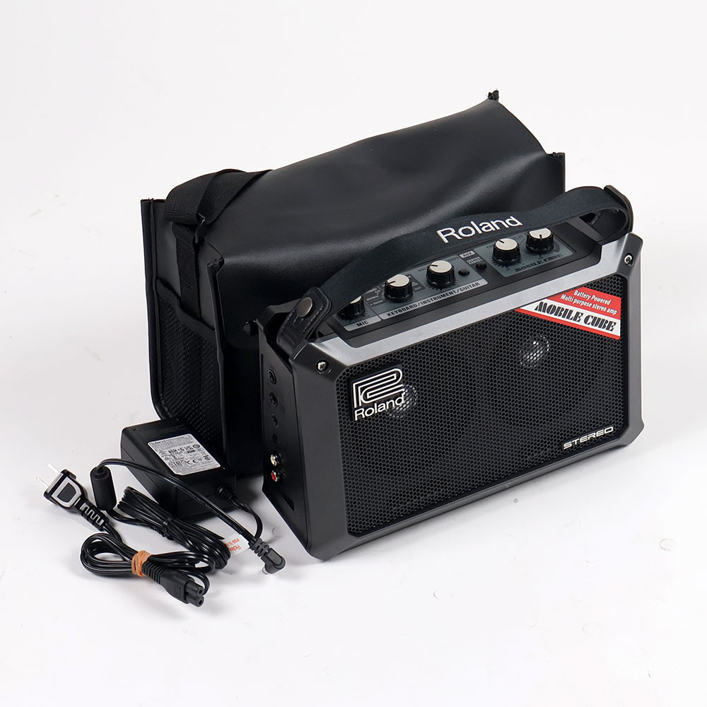 【中古】 ポータブルアンプ ROLAND ローランド MOBILE CUBE モバイルキューブ