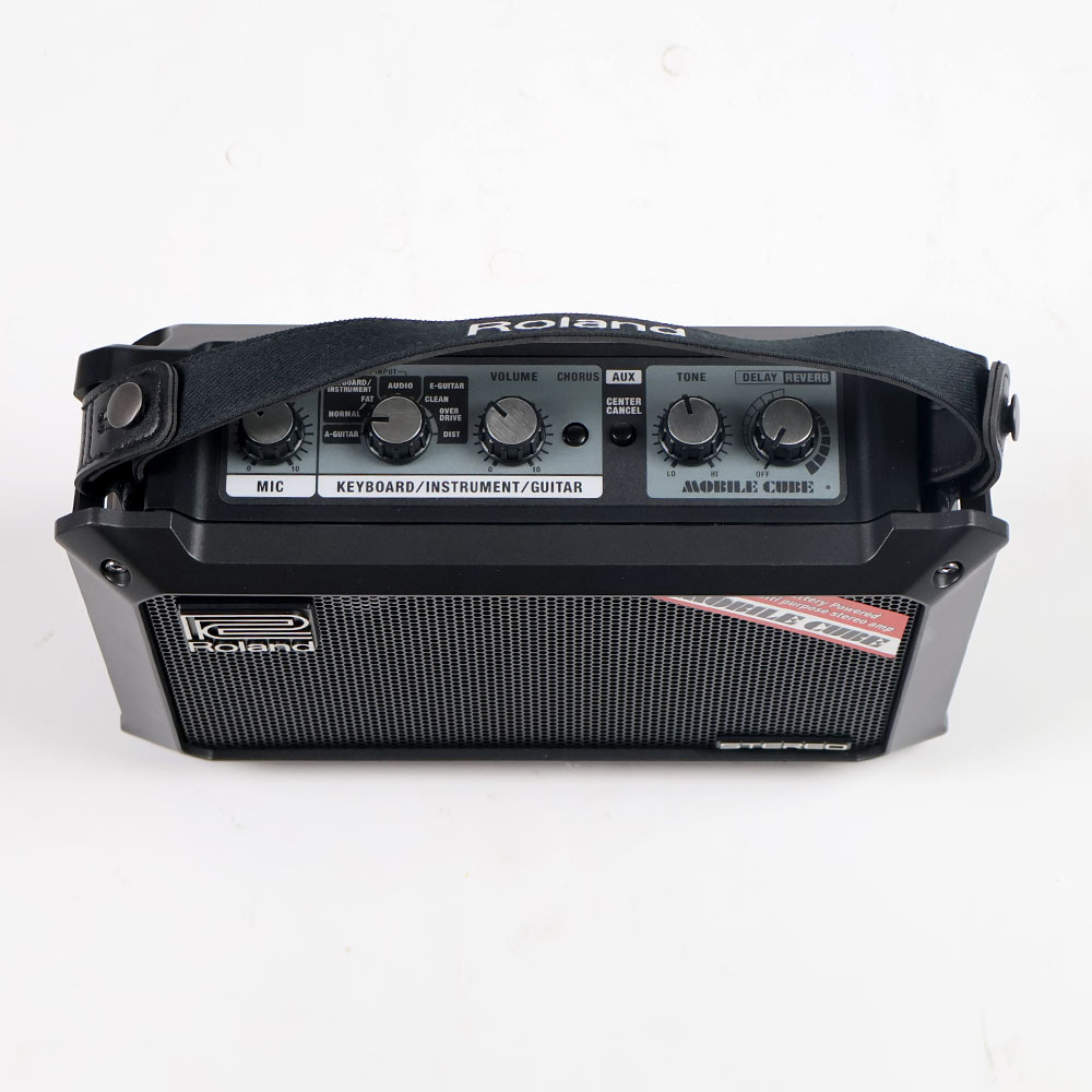 【中古】 ポータブルアンプ ROLAND ローランド MOBILE CUBE モバイルキューブ コントロールパネル