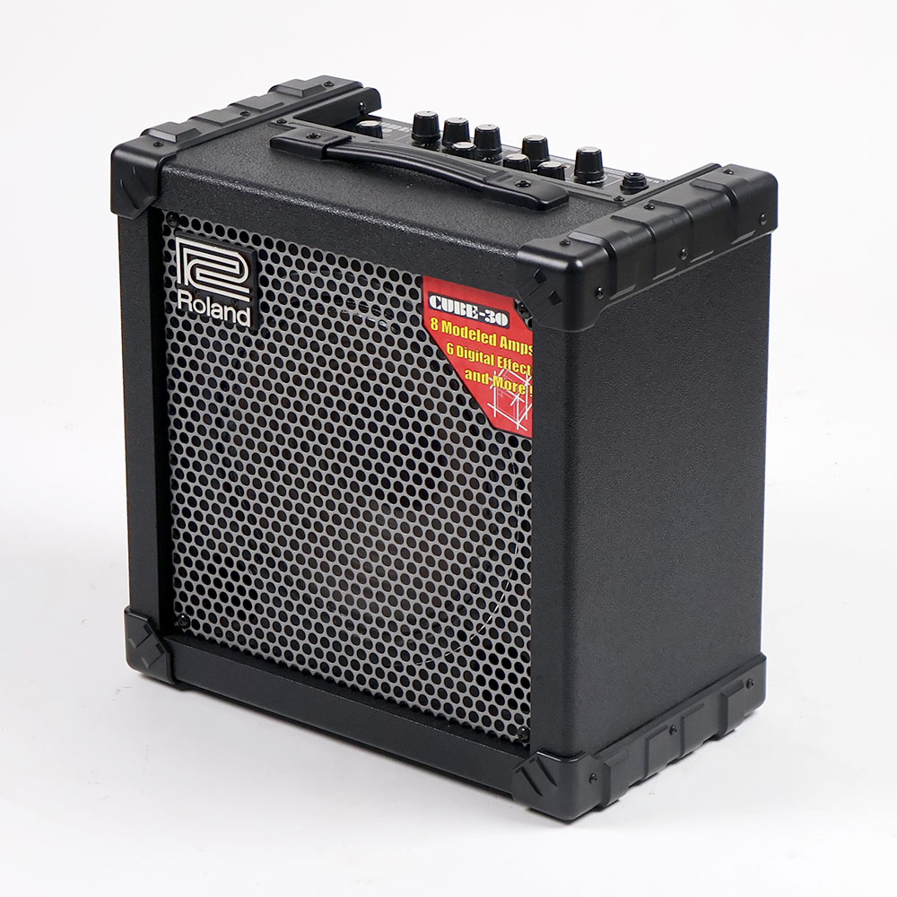 【中古】 ギターアンプ Roland CUBE 30 全体
