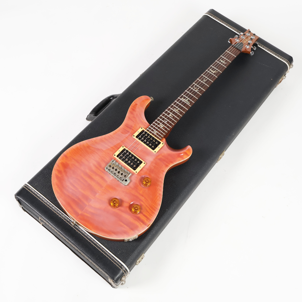 【中古】 エレキギター PRS Custom 24 Orange 5way Rotary Sw. 2003年製 ボディー白濁あり Paul Reed Smith ポールリードスミス カスタム24 オレンジ