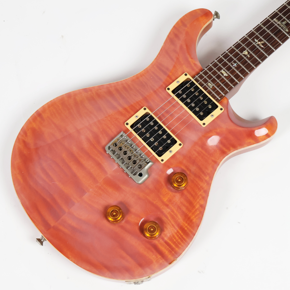 【中古】 エレキギター PRS Custom 24 Orange 5way Rotary Sw. 2003年製 ボディー白濁あり Paul Reed Smith ポールリードスミス カスタム24 オレンジ ボディトップ