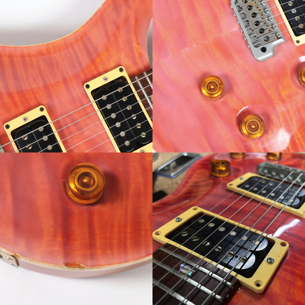 【中古】 エレキギター PRS Custom 24 Orange 5way Rotary Sw. 2003年製 ボディー白濁あり Paul Reed Smith ポールリードスミス カスタム24 オレンジ 白濁