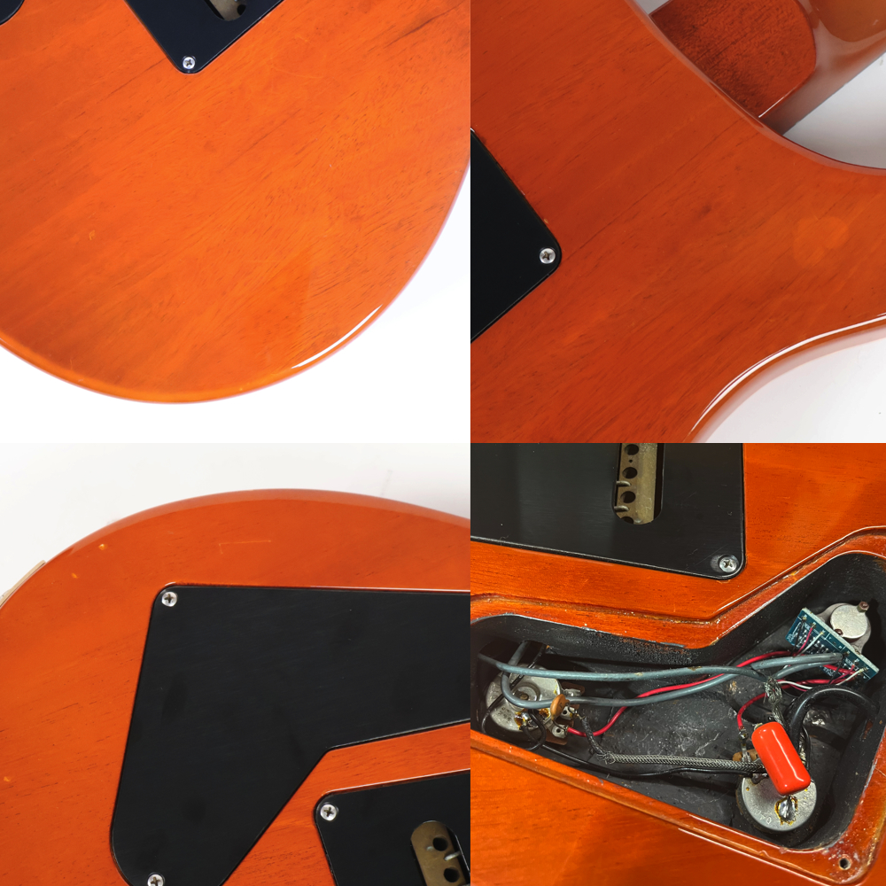 【中古】 エレキギター PRS Custom 24 Orange 5way Rotary Sw. 2003年製 ボディー白濁あり Paul Reed Smith ポールリードスミス カスタム24 オレンジ 傷