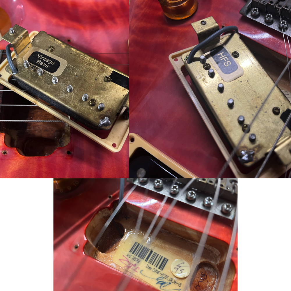 【中古】 エレキギター PRS Custom 24 Orange 5way Rotary Sw. 2003年製 ボディー白濁あり Paul Reed Smith ポールリードスミス カスタム24 オレンジ ピックアップ