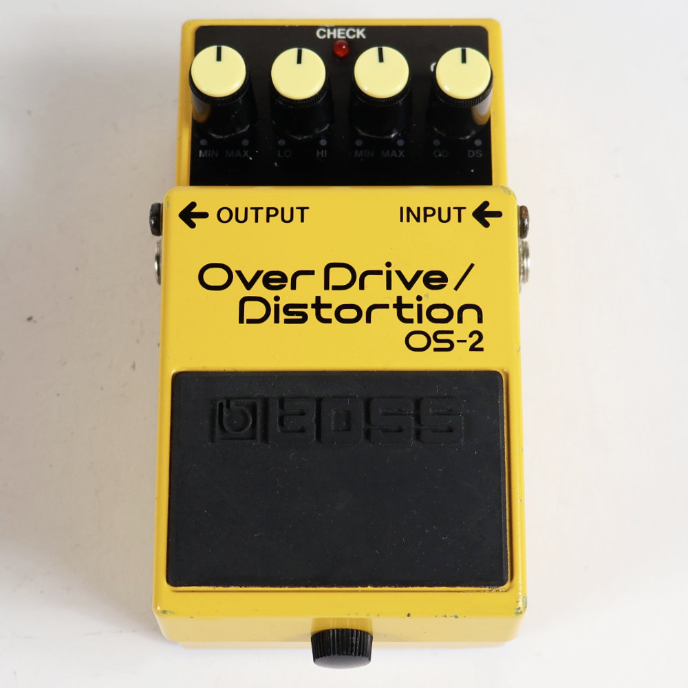 【中古】オーバードライブ ディストーション エフェクター BOSS OS-2 OverDrive Distortion ギターエフェクター