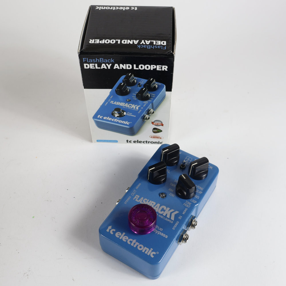 【中古】 ディレイ tc electronic Flashback Delay ギターエフェクター フラッシュバック ディレイ ルーパー