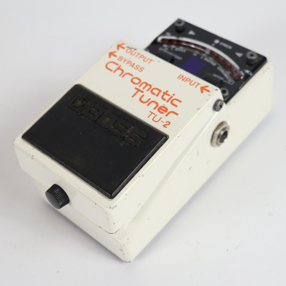 【中古】 クロマチックチューナー エフェクター BOSS TU-2 Chromatic Tuner ペダルチューナー 全体