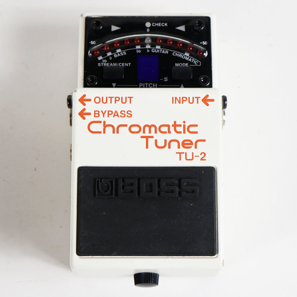 【中古】 クロマチックチューナー エフェクター BOSS TU-2 Chromatic Tuner ペダルチューナー