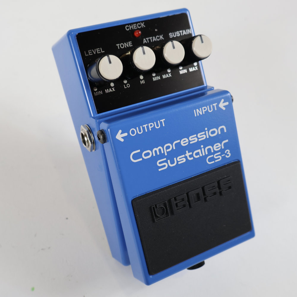 【中古】コンプレッサー エフェクター BOSS CS-3 Compression Sustainer ギターエフェクター 全体