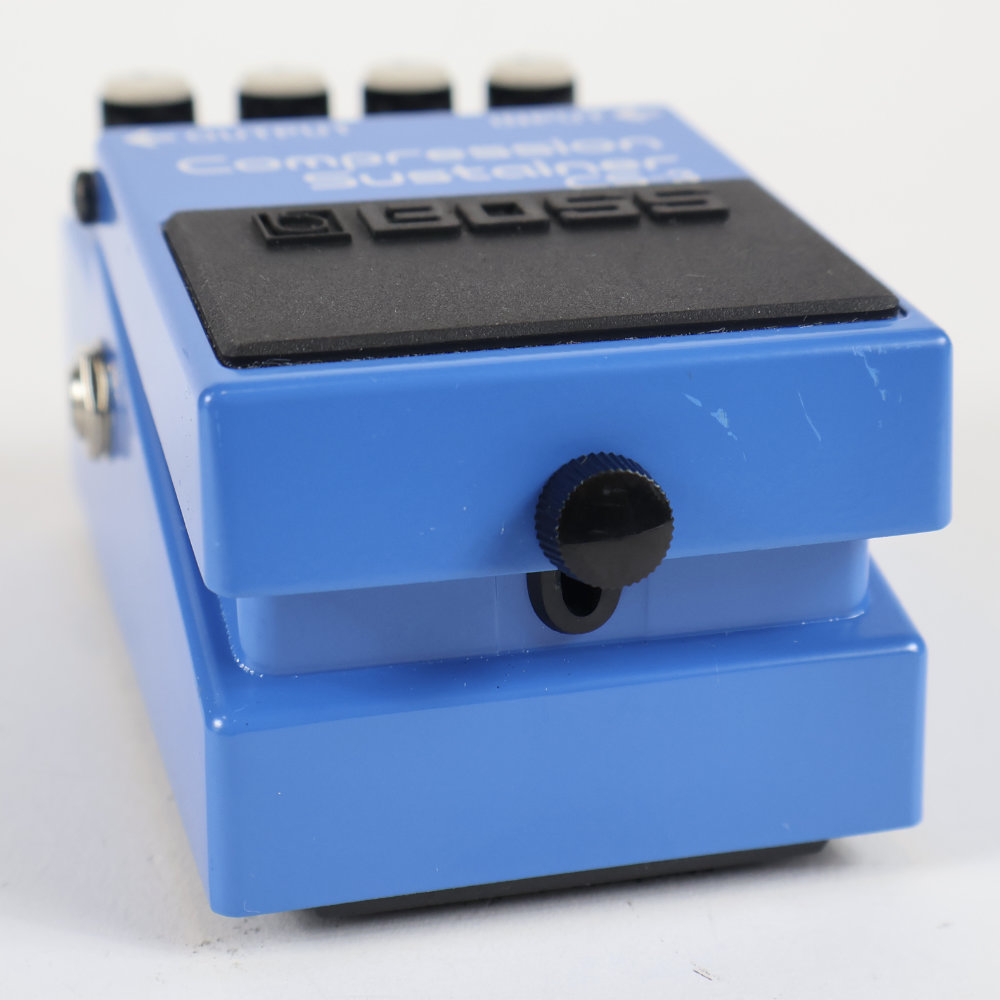 【中古】コンプレッサー エフェクター BOSS CS-3 Compression Sustainer ギターエフェクター 側面