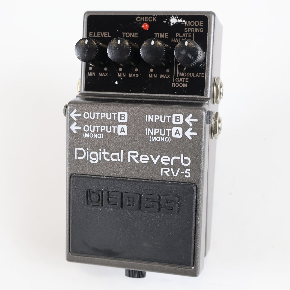 【中古】デジタルリバーブ エフェクター BOSS RV-5 Digital Reverb ボス リヴァーブ エフェクター