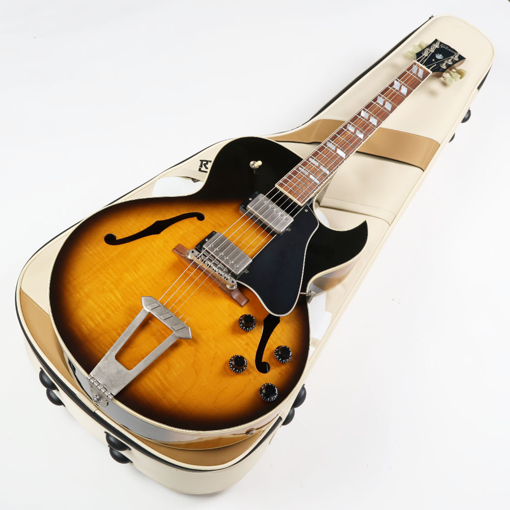 【中古】 エレキギター Gibson ES-175 Reissue Vintage SunBurst 1995年製 57クラシックピックアップ搭載 フルアコースティックギター ハードケース欠品
