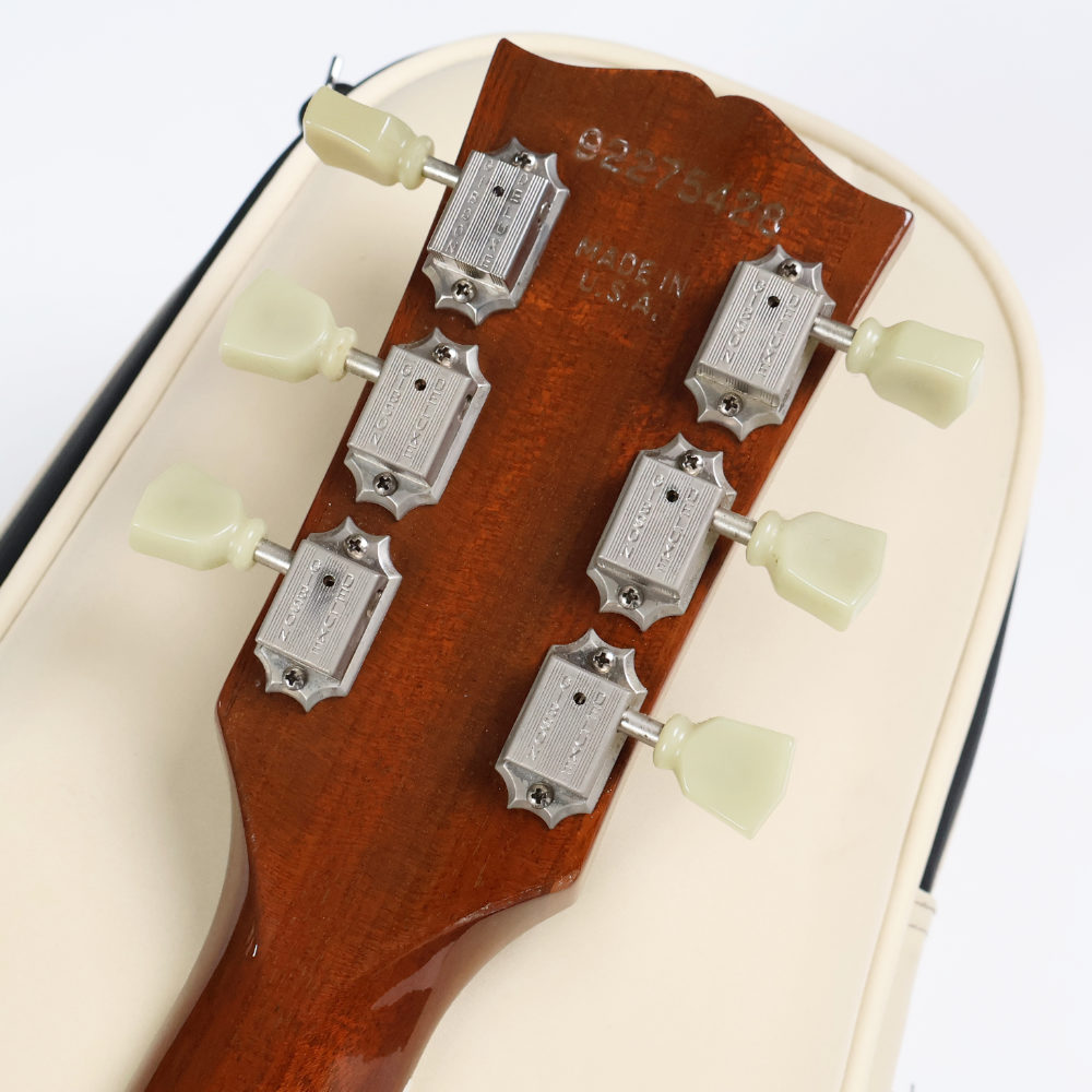 【中古】 エレキギター Gibson ES-175 Reissue Vintage SunBurst 1995年製 57クラシックピックアップ搭載 フルアコースティックギター ハードケース欠品 ヘッド裏画像