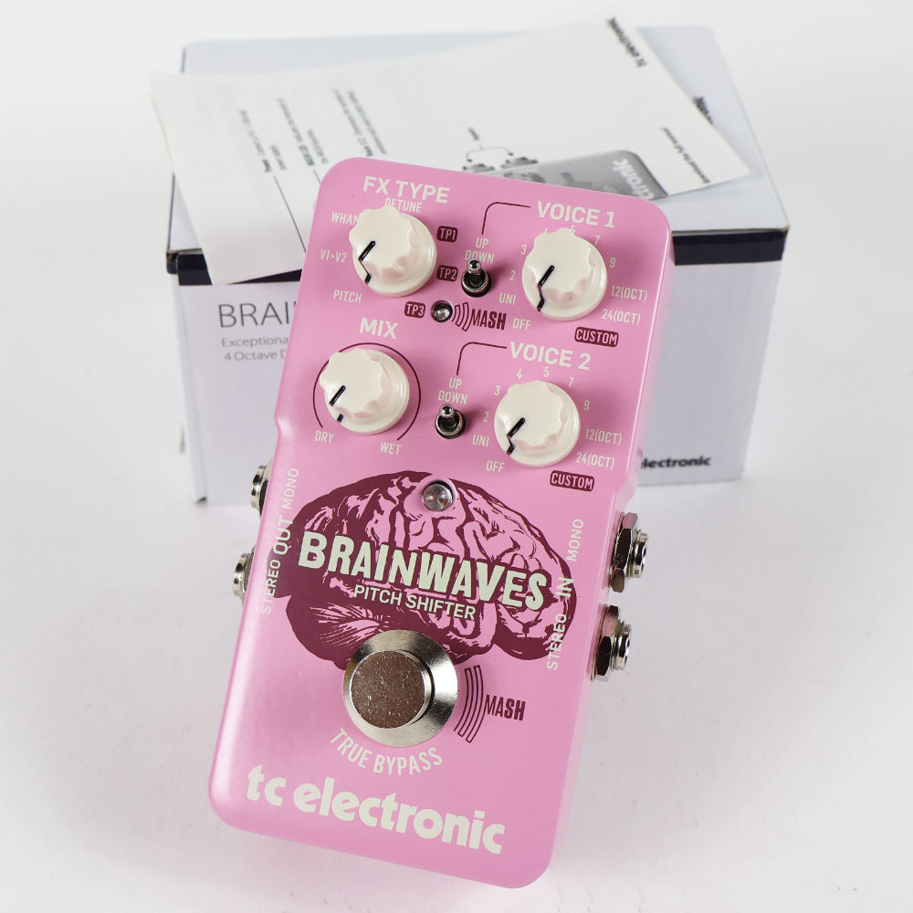【中古】 tc electronic BRAINWAVES ピッチシフター エフェクター