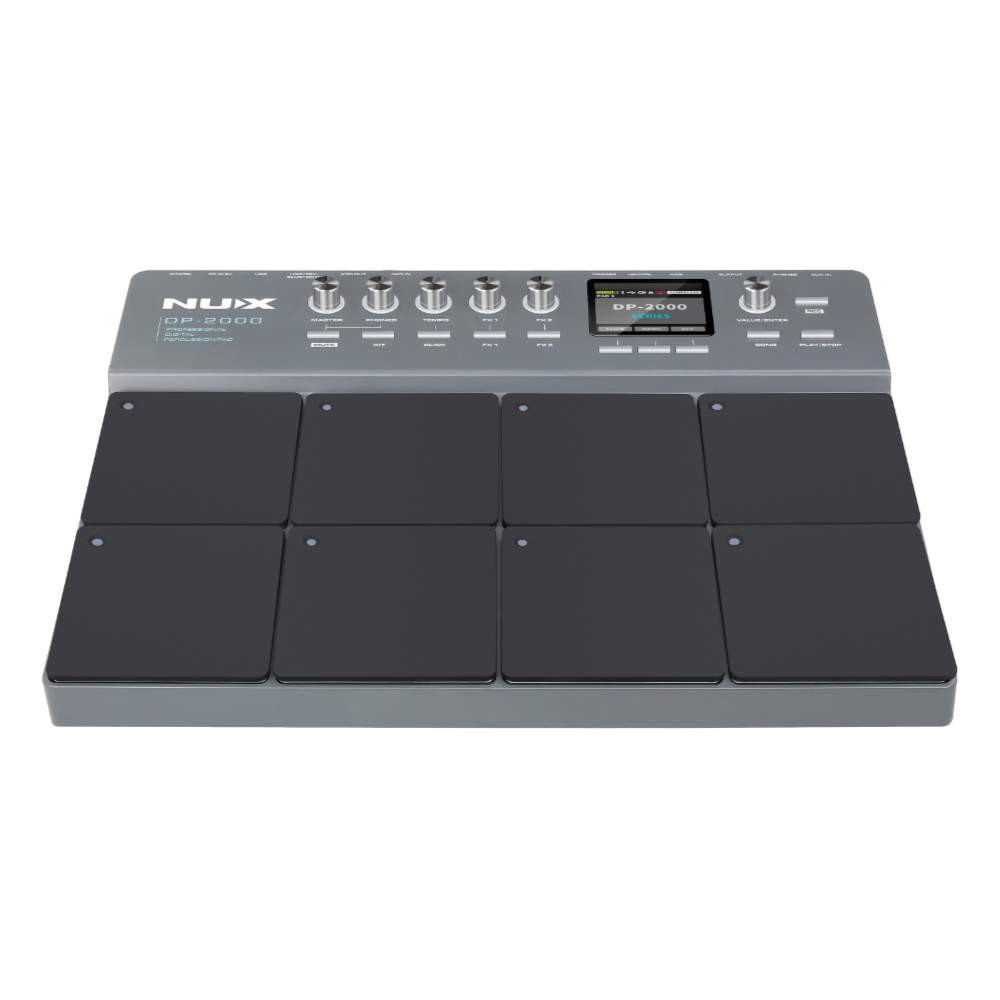 NUX ニューエックス DP-2000 パーカッションパッド 8つのストライクパッドを搭載 フロント画像