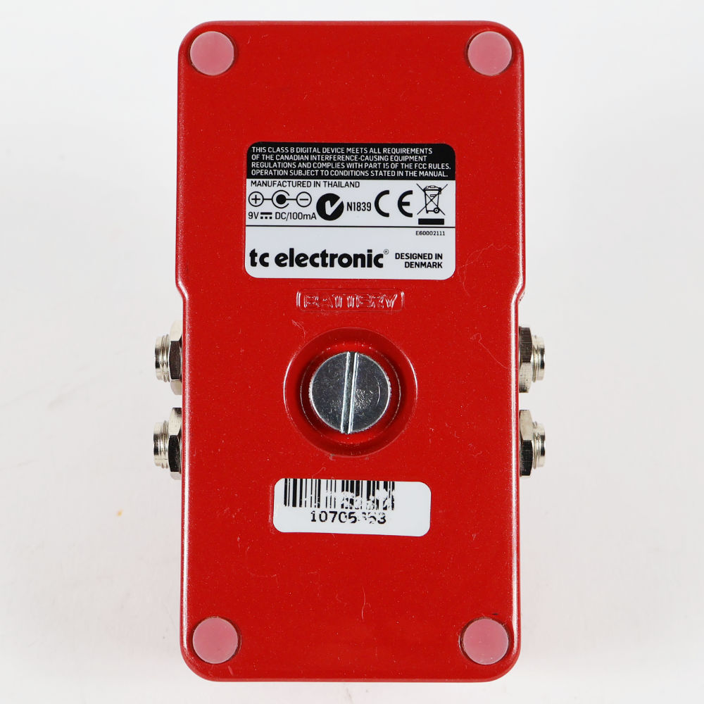 【中古】 リバーブ エフェクター TC ELECTRONIC HALL OF FAME TCエレクトロニック 本体画像 裏 