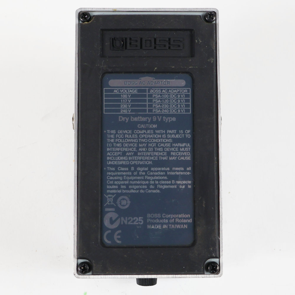 【中古】 フィードバッカー ブースター エフェクター BOSS FB-2 Feedbacker / Booster ギターエフェクター 本体画像 裏 