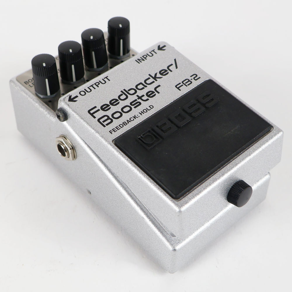 【中古】 フィードバッカー ブースター エフェクター BOSS FB-2 Feedbacker / Booster ギターエフェクター 本体画像 斜め 2