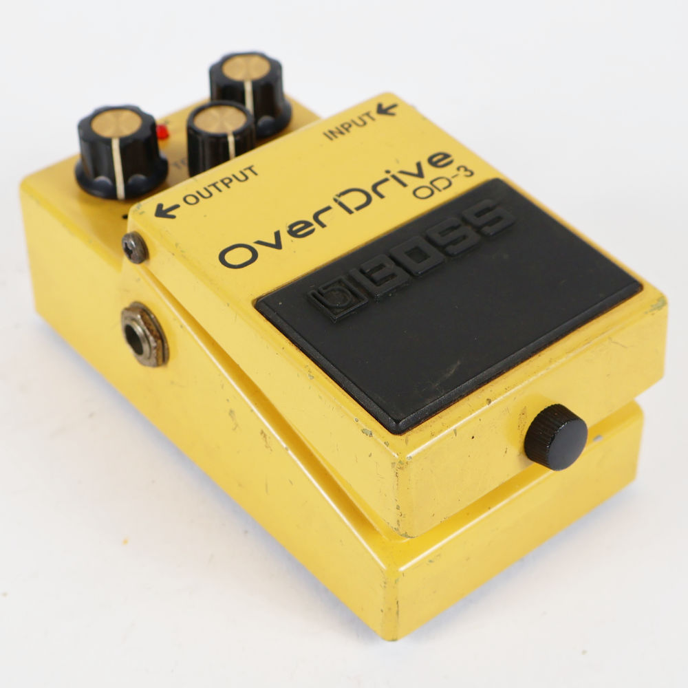 【中古】 オーバードライブ エフェクター BOSS OD-3 Over Drive ギターエフェクター 本体画像 斜め2